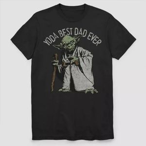 Men's Star Wars Yoda Best Dad Ever Graphic Tee